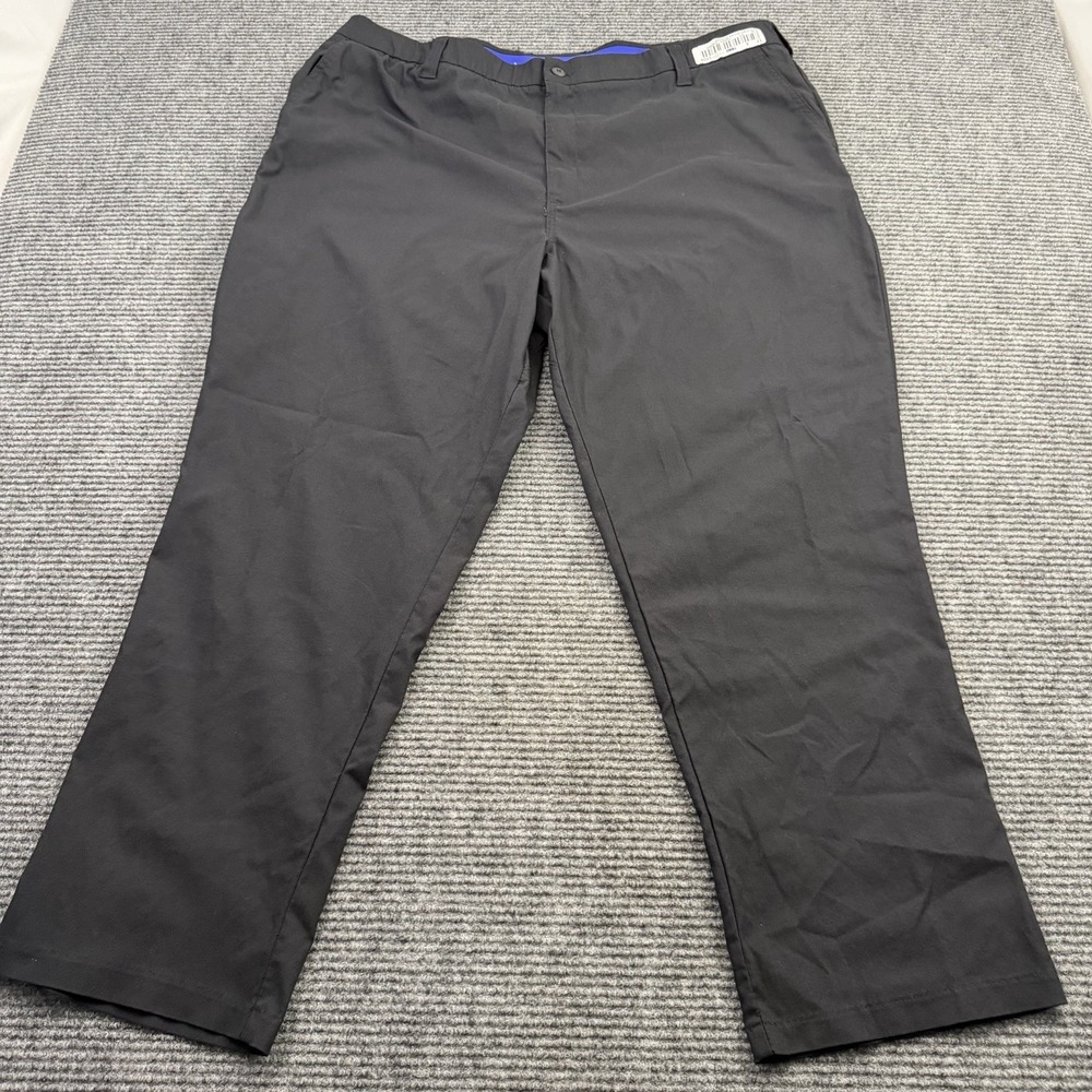 Cintas Commercial Flex Work Pants Men's Size 44x30 Black Workwear Comfort
